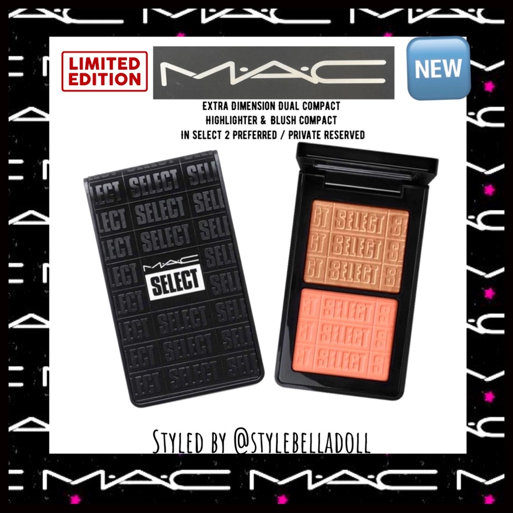 🆕MAC Extra Dimension Highlighter / Blush Duo Select 2